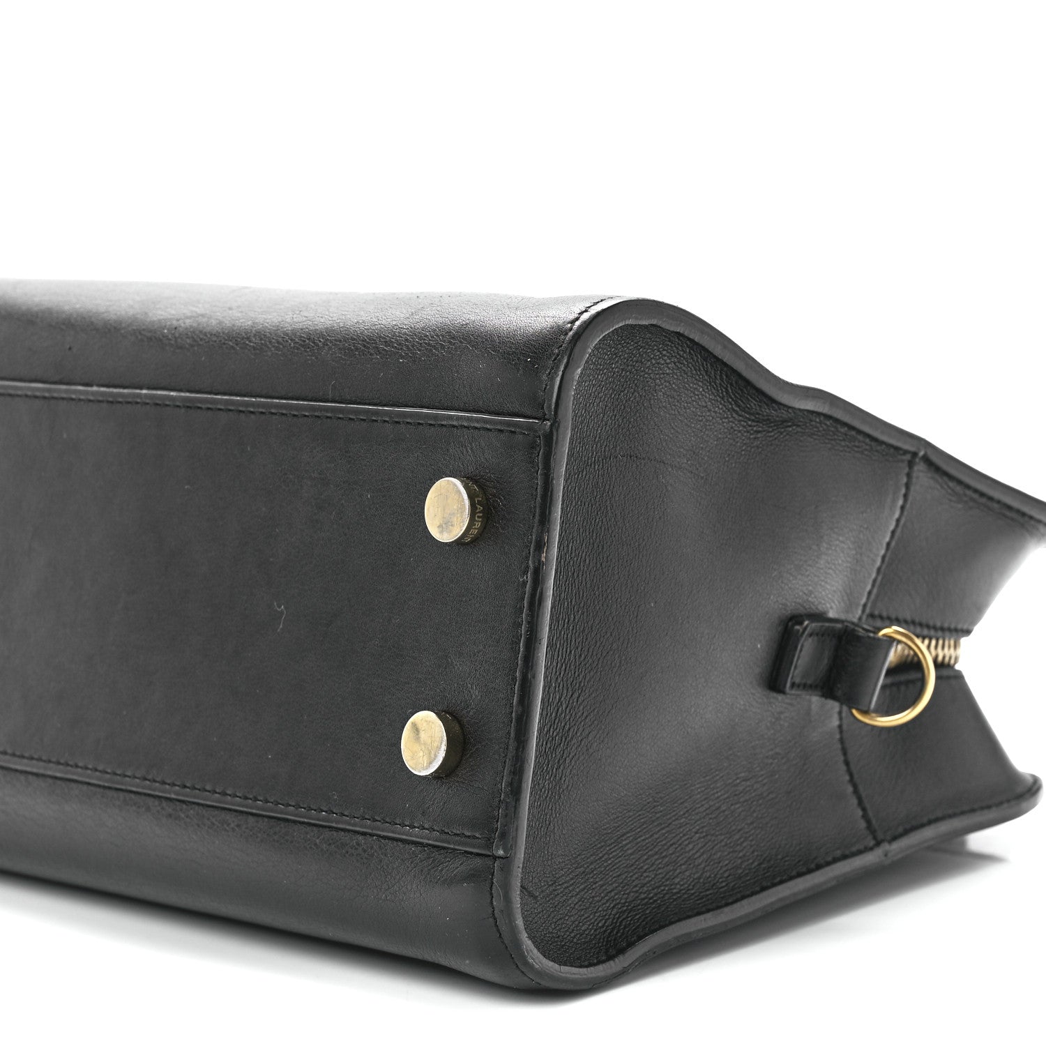 Saint Laurent Calfskin Monogram Baby Cabas Black 12 of 12