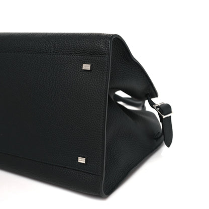 The Row Matte Grained Calfskin Soft Margaux 15 Black 9 of 9