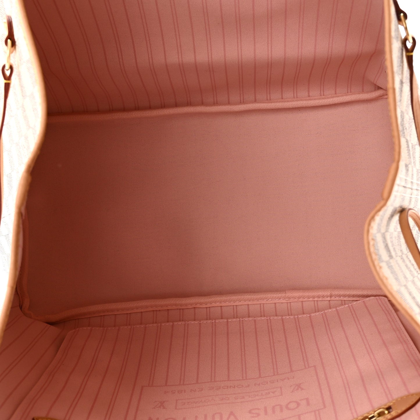 Damier Azur Neo Neverfull GM Rose Ballerine