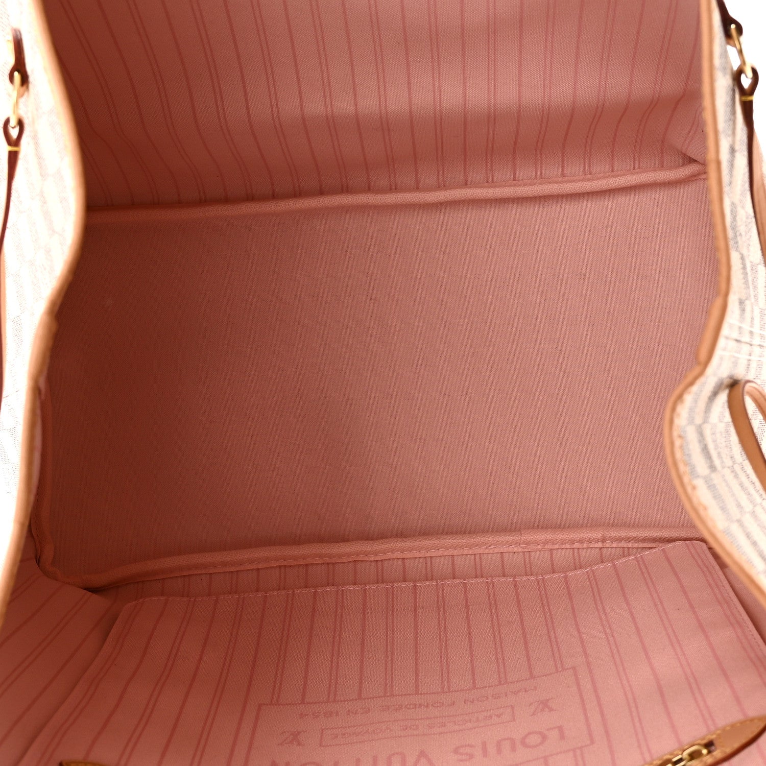 Louis Vuitton Damier Azur Neo Neverfull GM Rose Ballerine 5 of 11