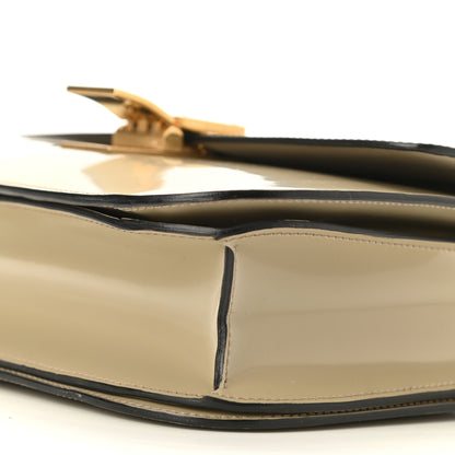 Celine Spazzolato Calfskin Medium Classic Box Flap Bag Quartz 10 of 10