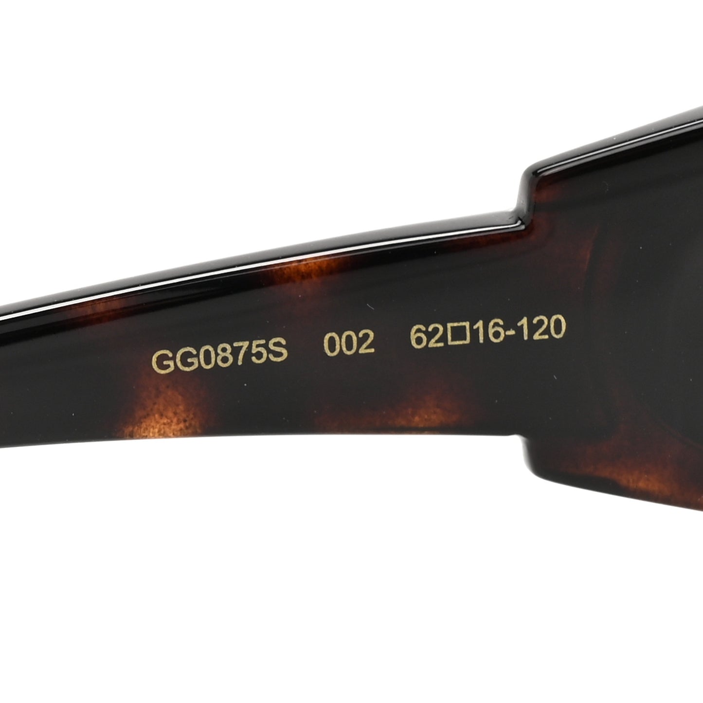 Acetate Round Sunglasses GG0875S Tortoise