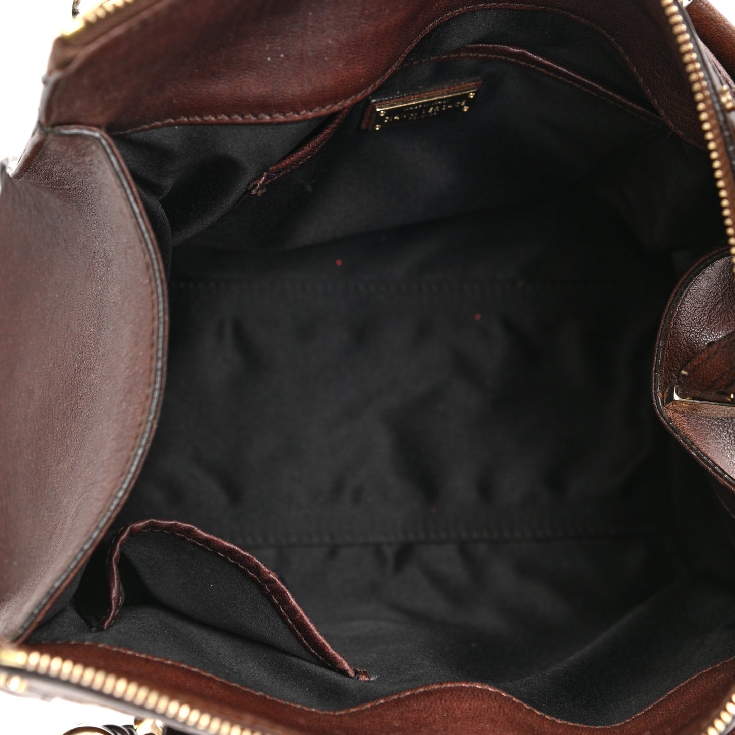 Nappa Barocco Couture Bag Brown
