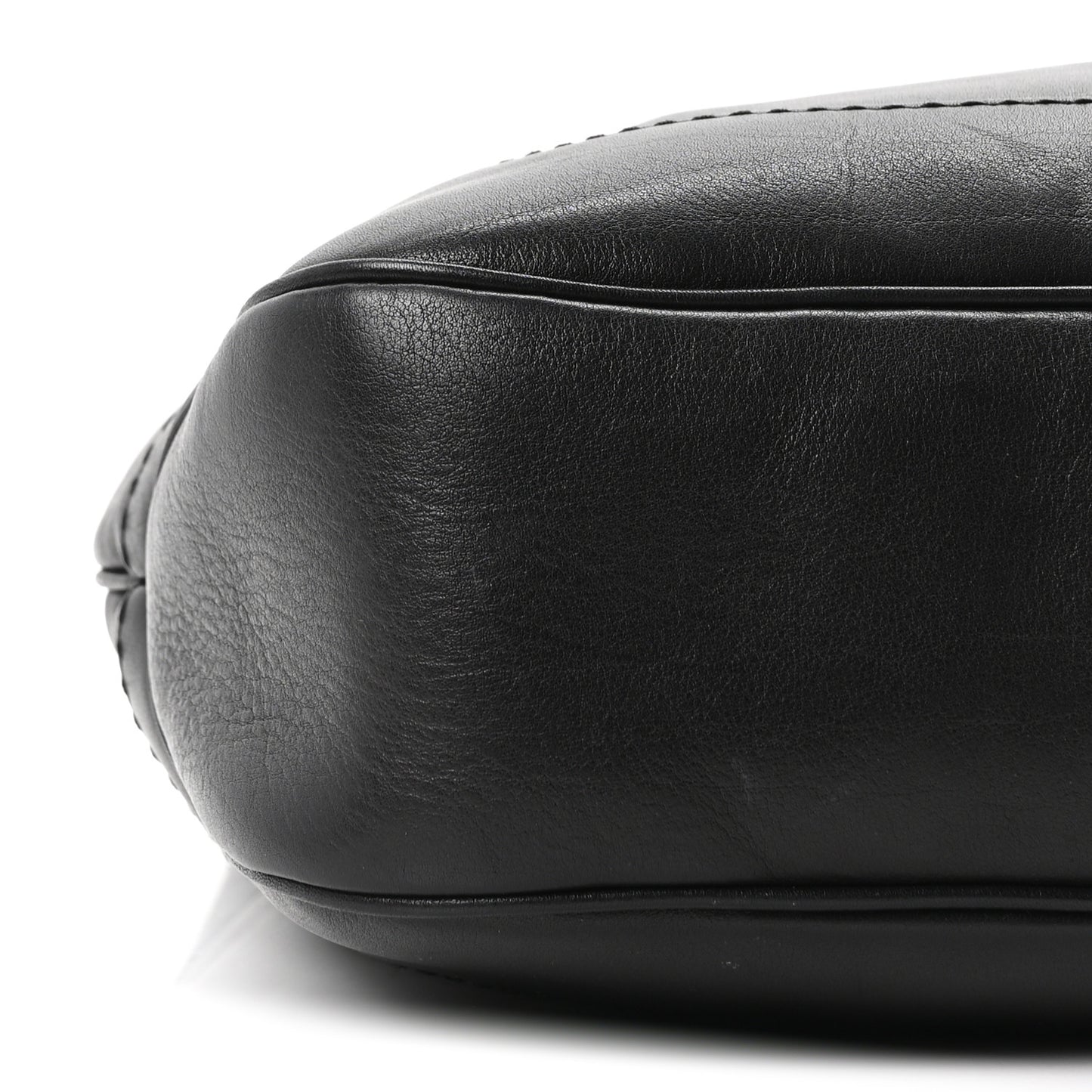 Calfskin Medium New Jackie Shoulder Bag Black