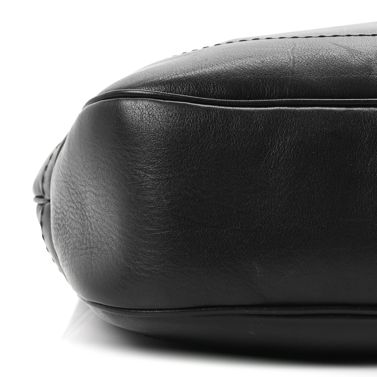 Gucci Calfskin Medium New Jackie Shoulder Bag Black 9 of 10