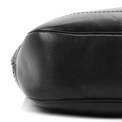 Gucci Calfskin Medium New Jackie Shoulder Bag Black 9 of 10