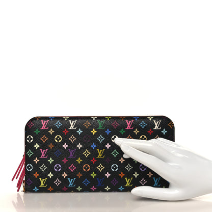 Louis Vuitton Monogram Multicolor Insolite Wallet Black Grenade 2 of 6
