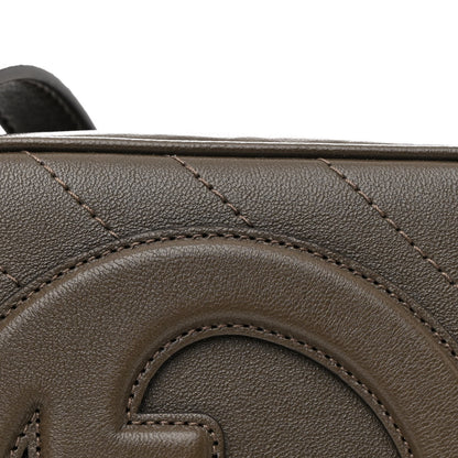 Gucci Sakai Be Green Calfskin Diagonal Stitched Small Blondie Shoulder Bag Craclet Brown 8 of 10