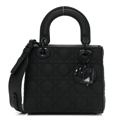 Christian Dior Ultra Matte Calfskin Cannage Small My ABCDior Lady Dior Black 1 of 10