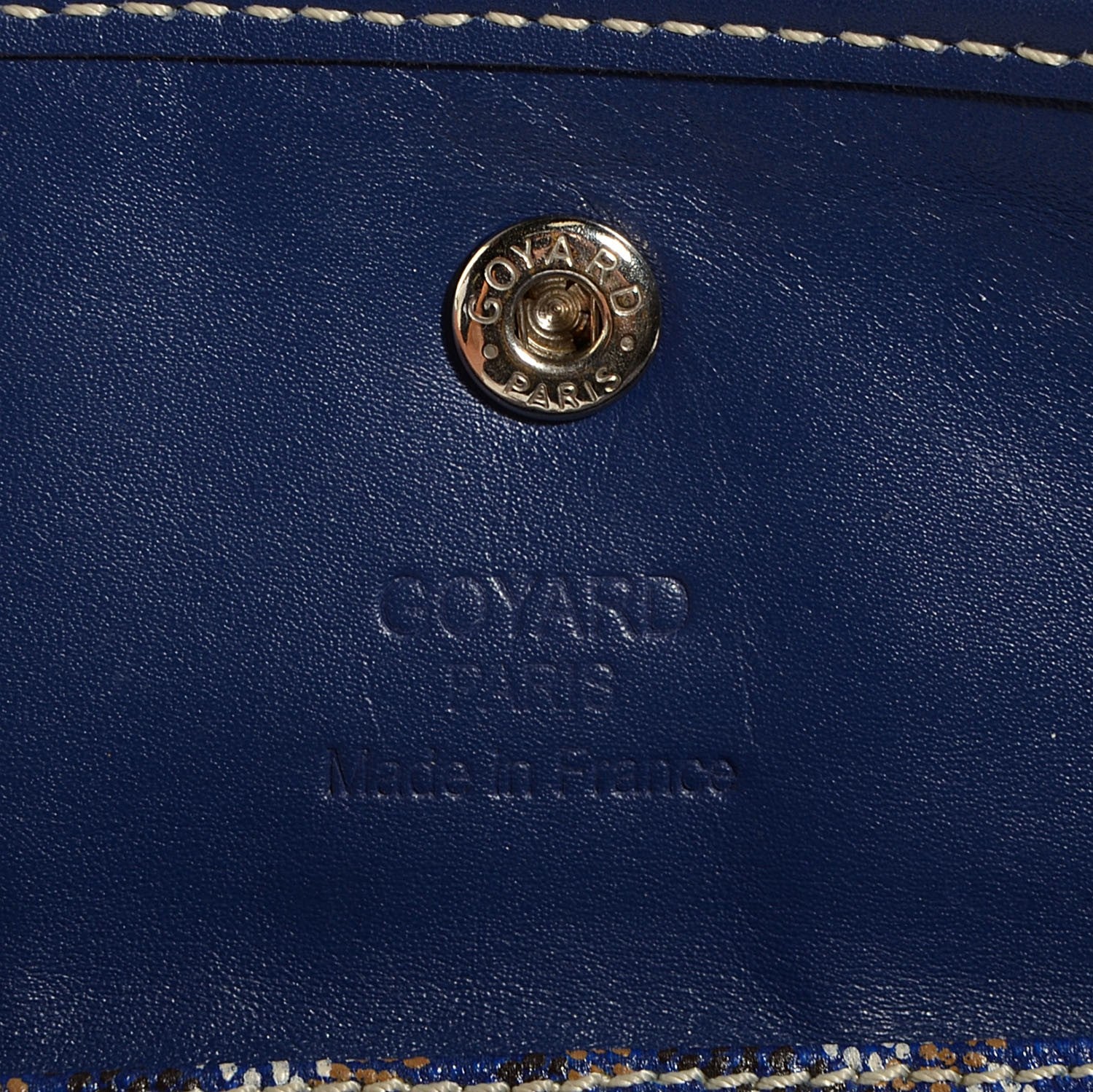 Goyard Goyardine Saint Louis GM Blue 8 of 10