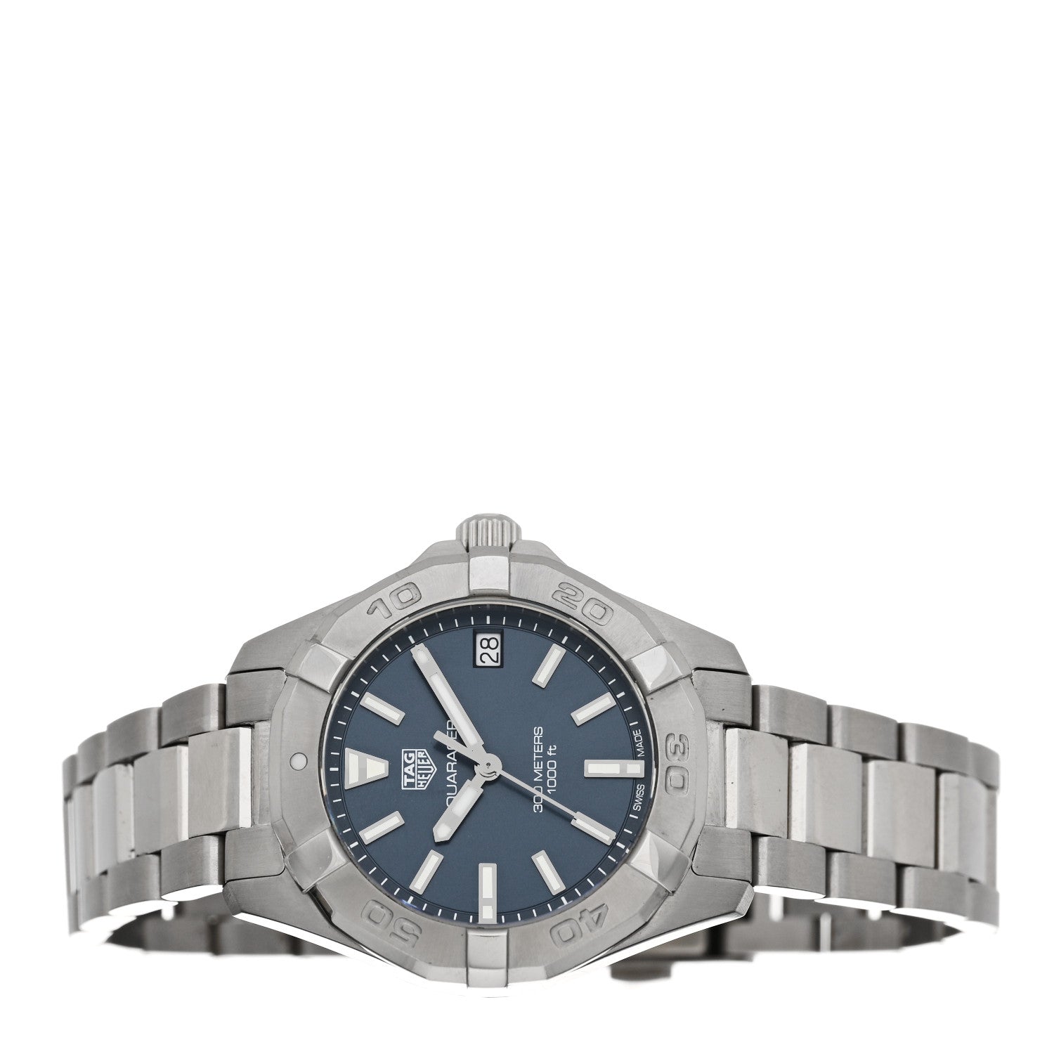 Tag Heuer Stainless Steel 32mm Aquaracer Lady Quartz Watch Blue WBD1312 2 of 5
