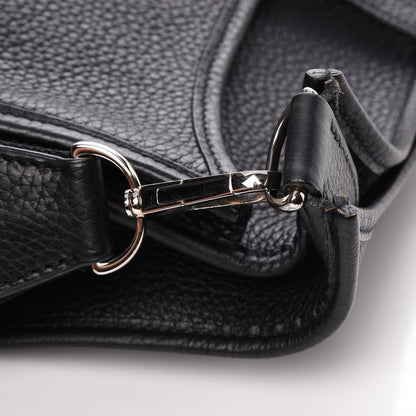 Hermes Taurillon Clemence Evelyne II PM Black 13 of 15