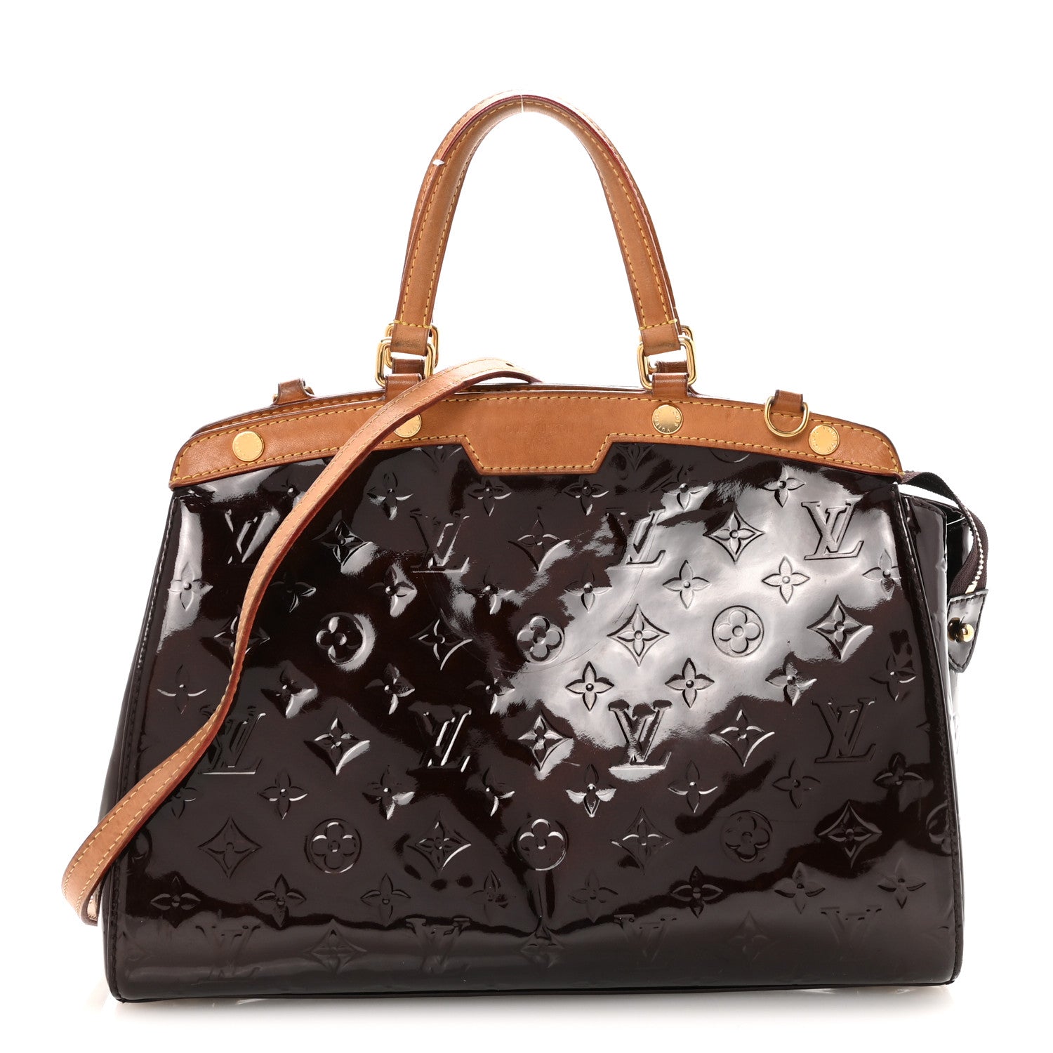 Louis Vuitton Vernis Brea MM Amarante 1 of 9