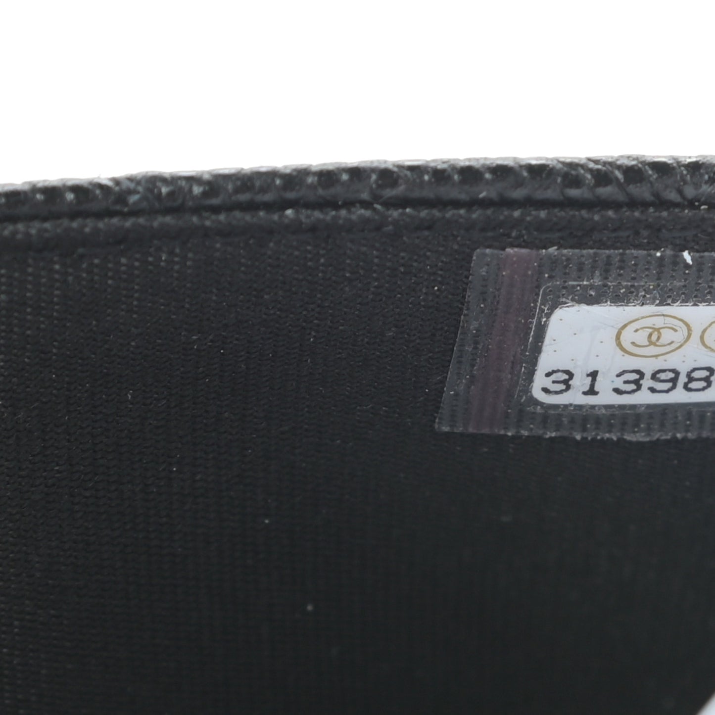 Caviar Quilted Coco Candy Wallet On Chain WOC Black