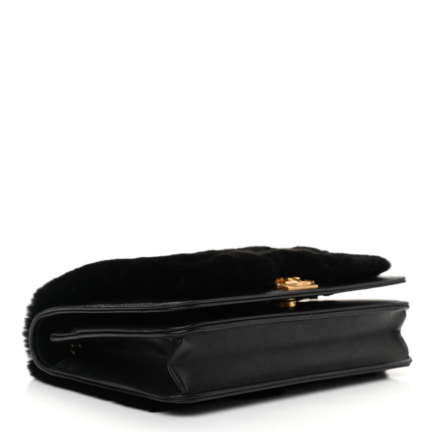 Chanel Orylag Lambskin Wallet On Chain Black 3 of 14