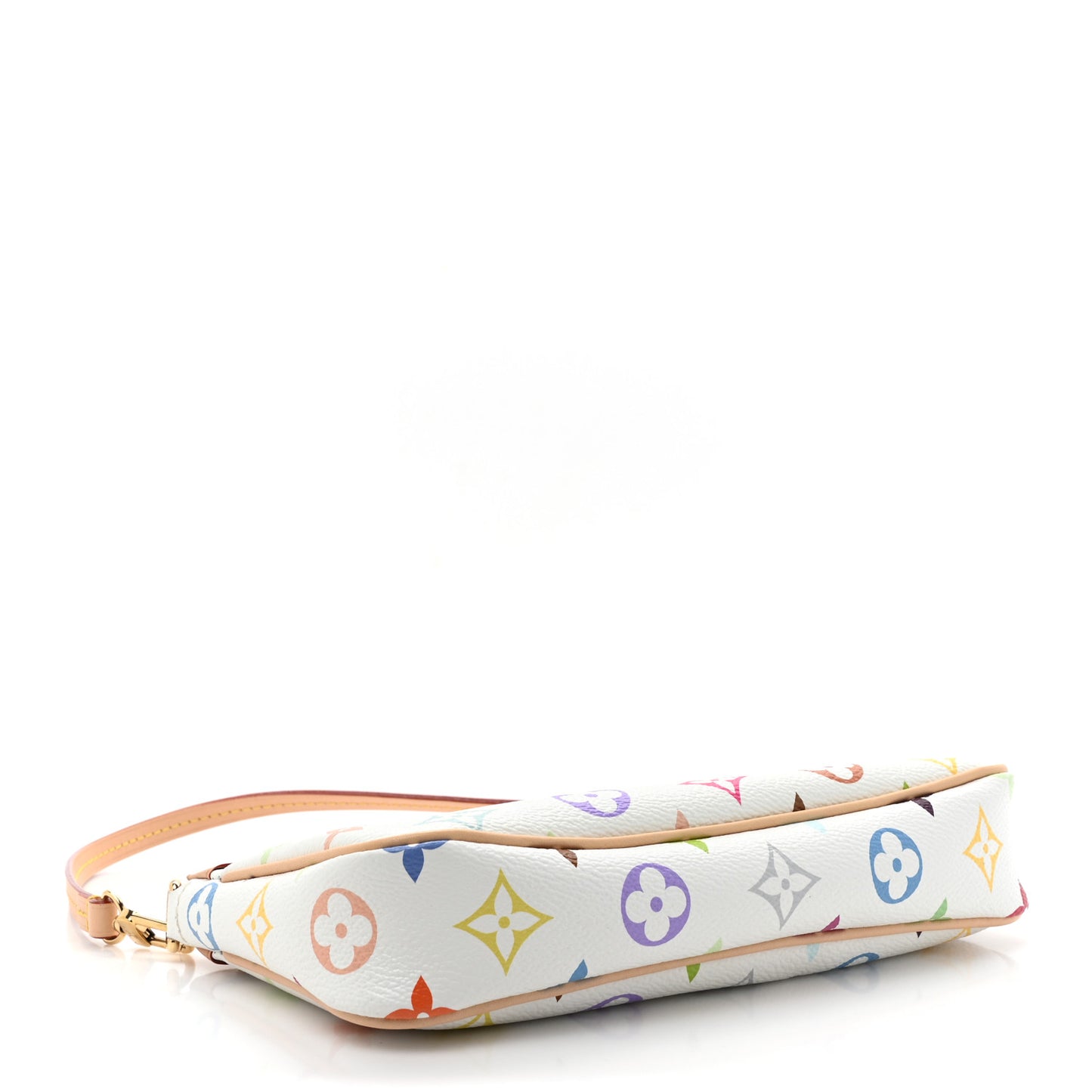 LV X TM Monogram Multicolor Pochette Accessories White
