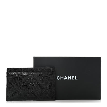 Chanel Caviar Quilted Incognito Card Holder Black 9 of 9