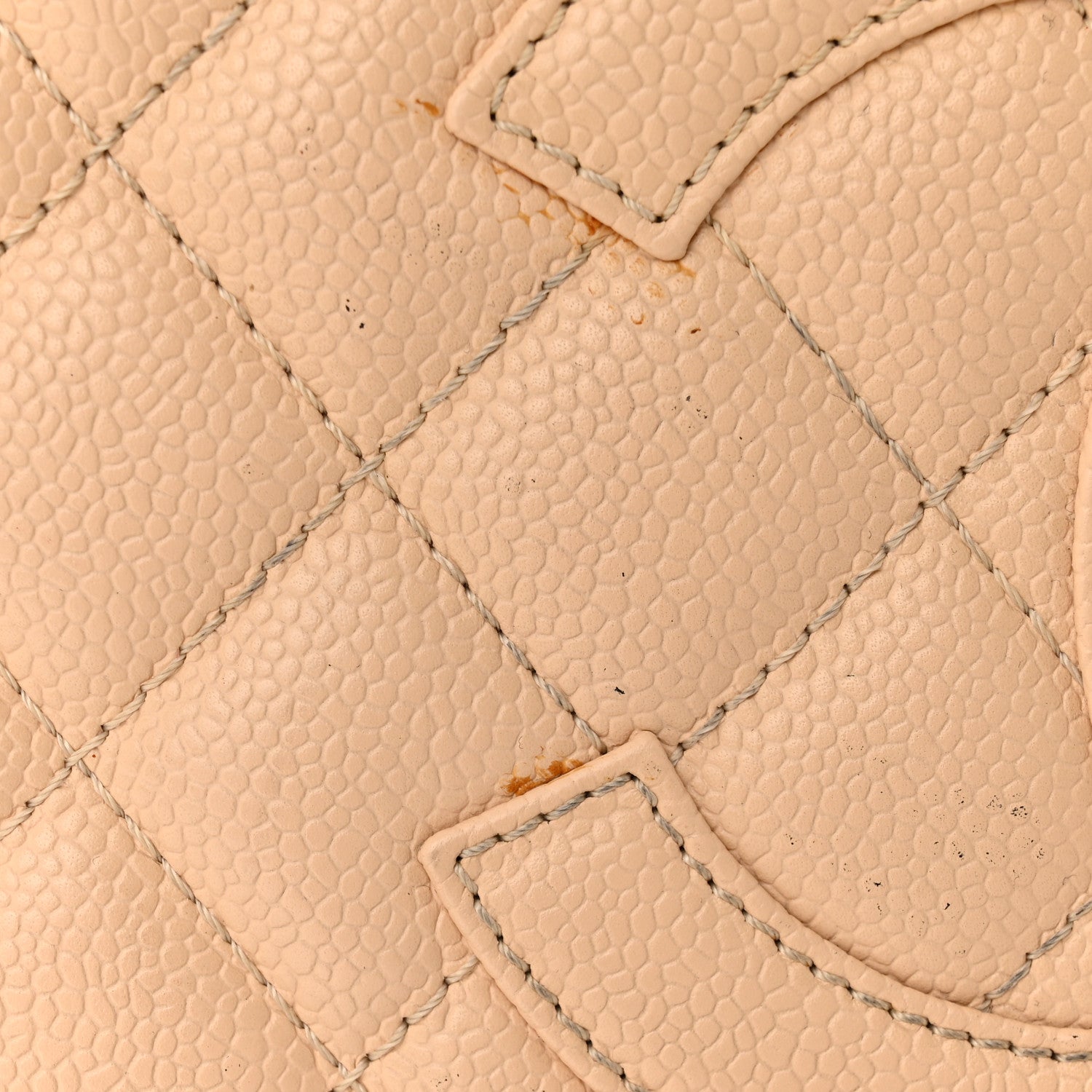 Chanel Caviar Quilted Grand Shopping Tote GST Beige 19 of 20