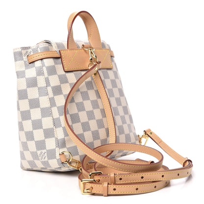 Louis Vuitton Damier Azur Sperone BB Backpack 2 of 7