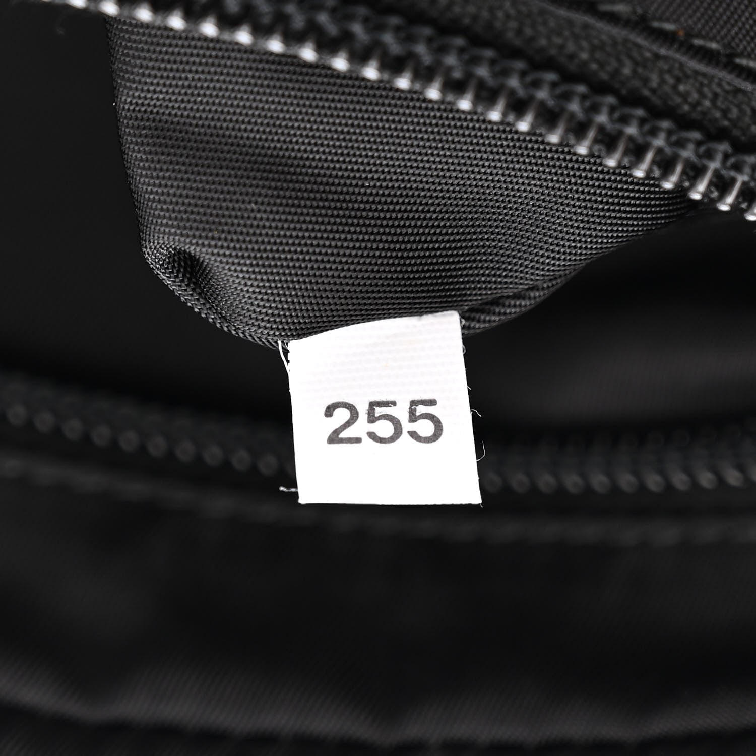 Prada Tessuto Nylon Saffiano Belt Bag Black 9 of 12