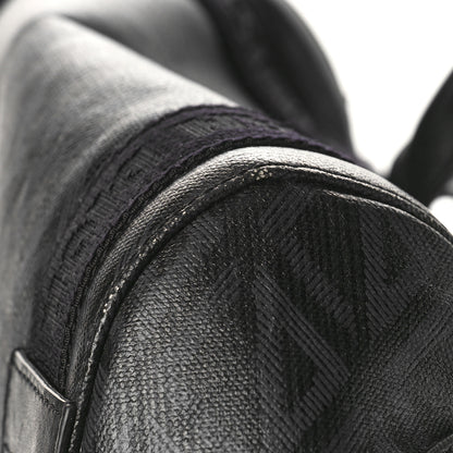 Christian Dior Canvas CD Diamond Hit The Road Backpack Black 9 of 15