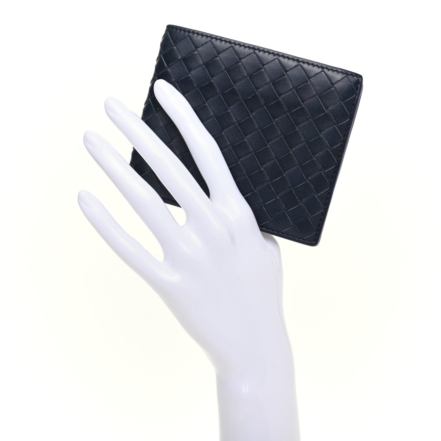 Nappa Intrecciato Bi-Fold Wallet Light Tourmaline
