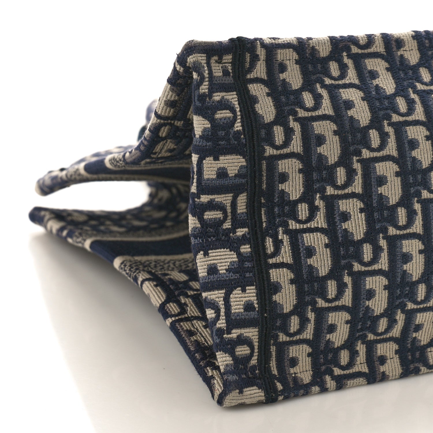 Christian Dior Oblique Medium Book Tote Blue Multicolor 9 of 12