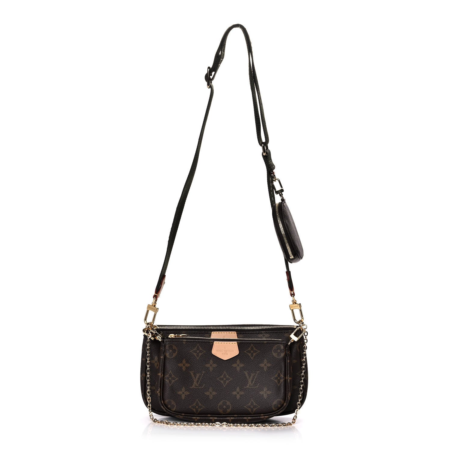 Louis Vuitton Monogram Multi Pochette Accessories Kaki 1 of 15