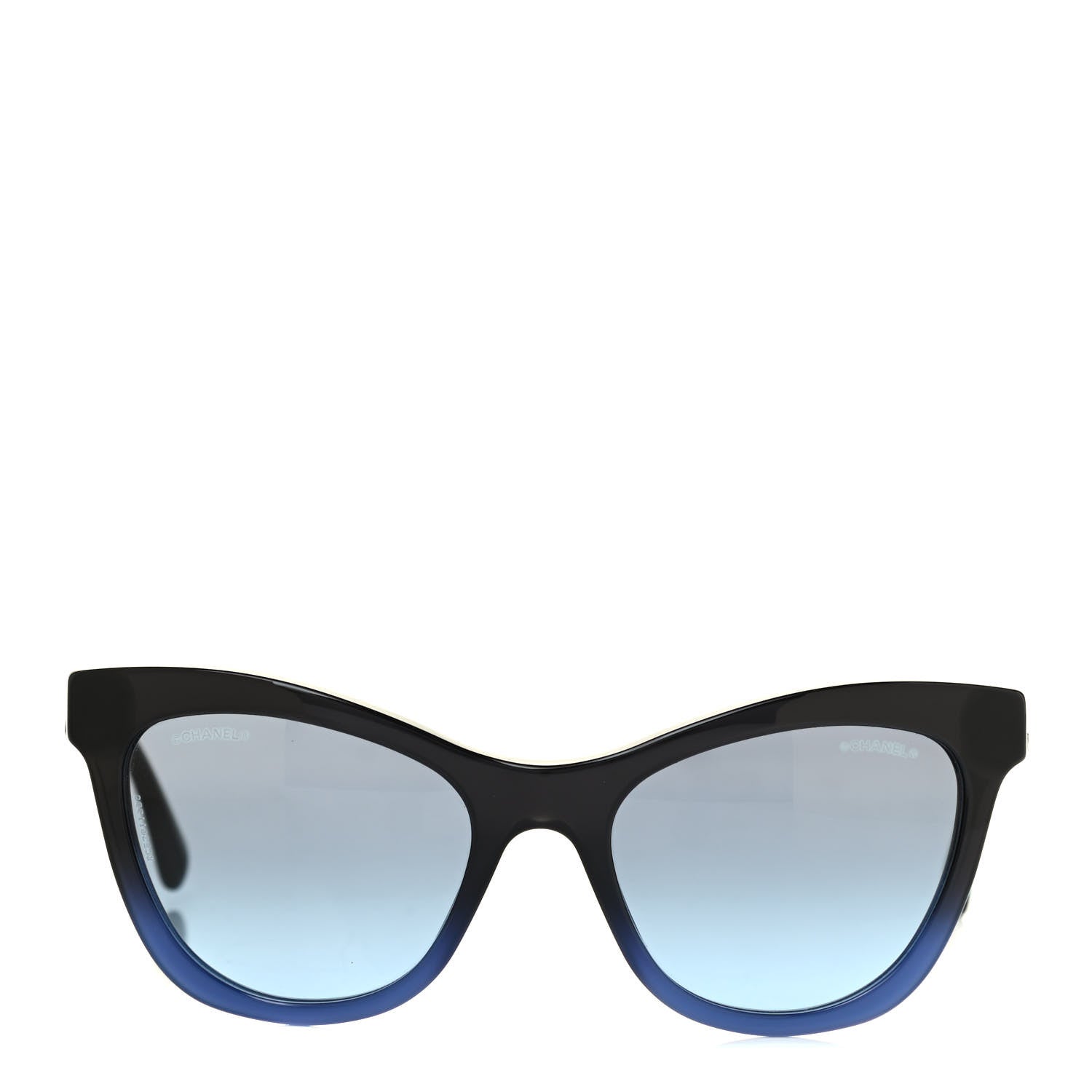 Chanel Acetate CC Cat Eye Summer Sunglasses 5350 Black 2 of 8