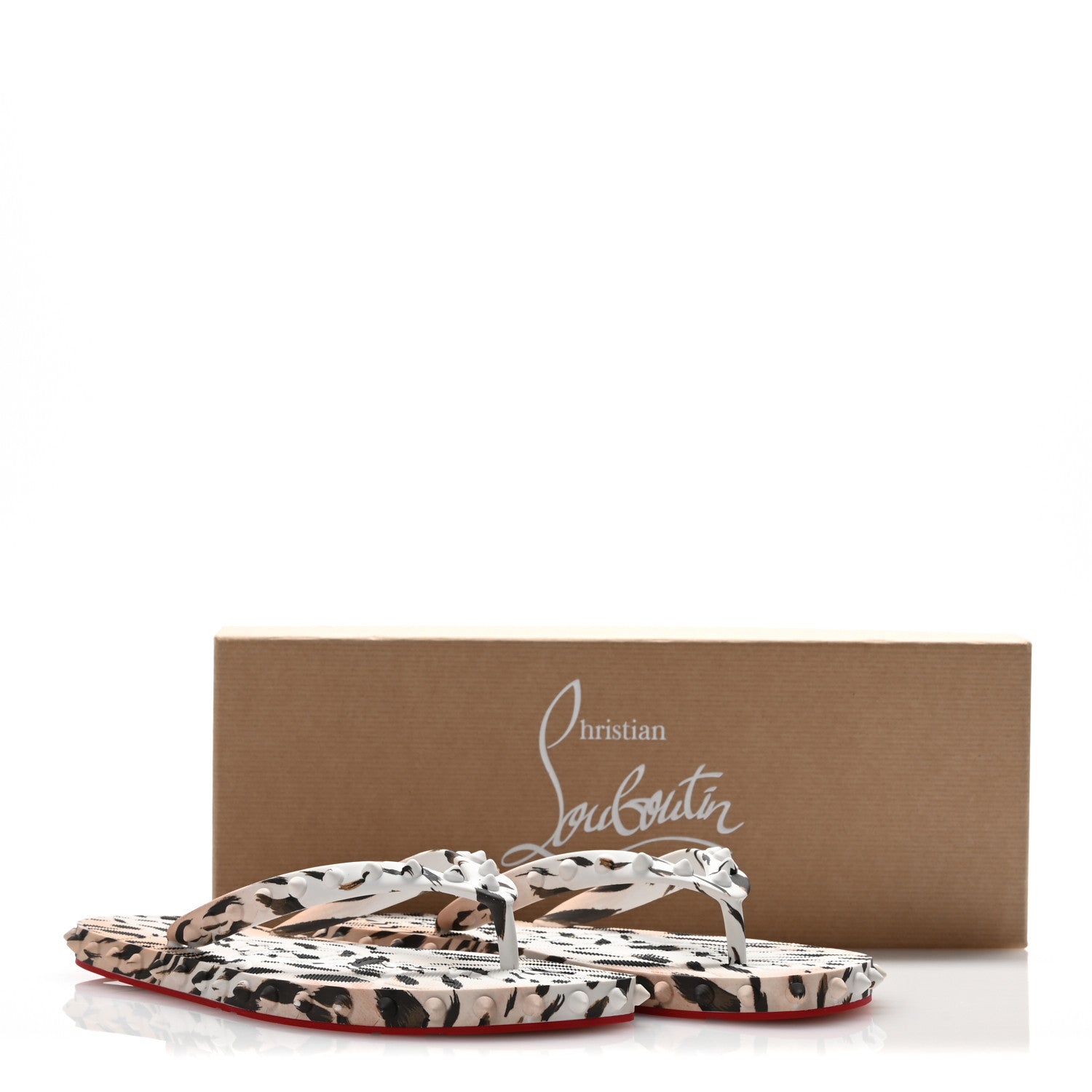 Christian Louboutin Rubber Gigi Printed Spike Super Loubi Donna