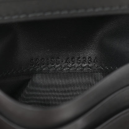 Gucci Suede Patent Web Ophidia Card Case Black 7 of 9