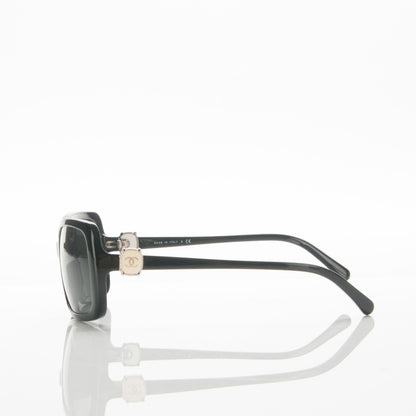 Chanel Acetate CC Logo Sunglasses 5175 Black 3 of 5