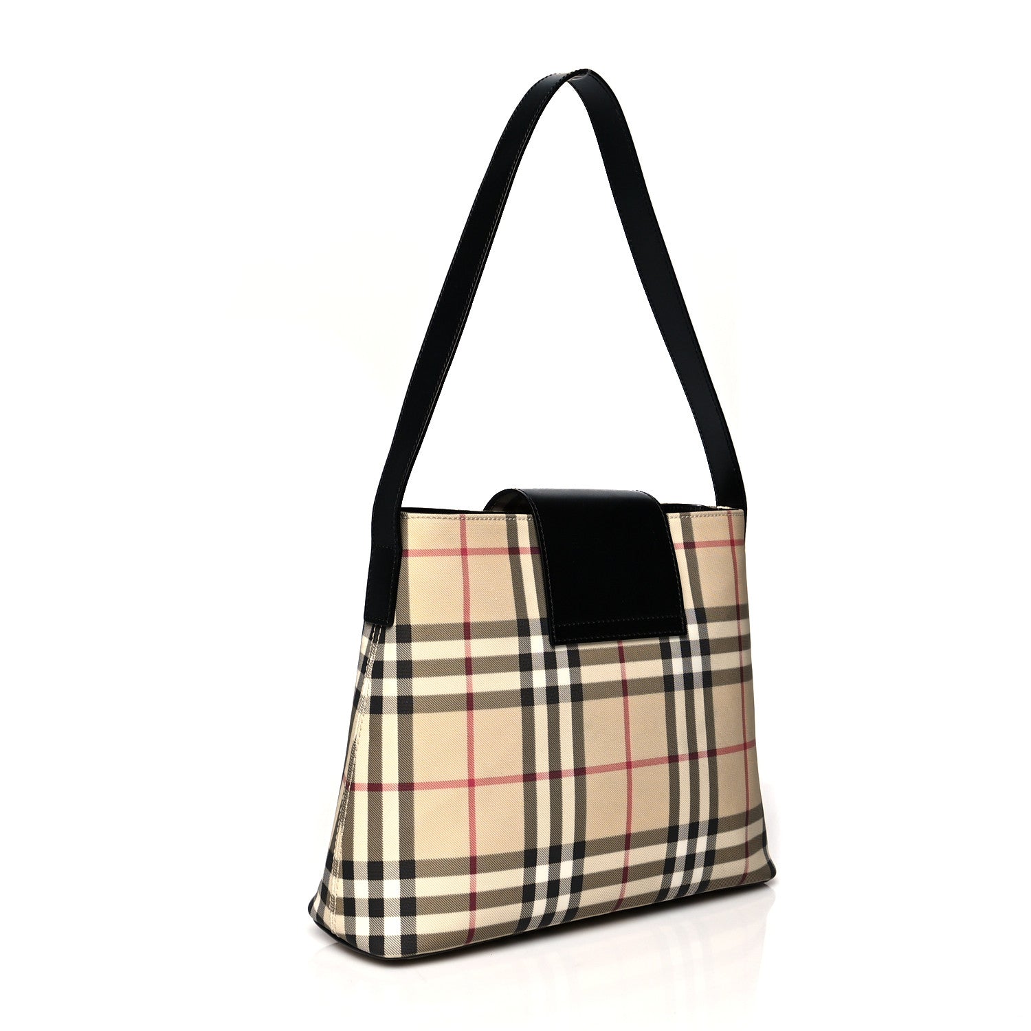 Burberry Vintage Check Shoulder Bag Black 3 of 12