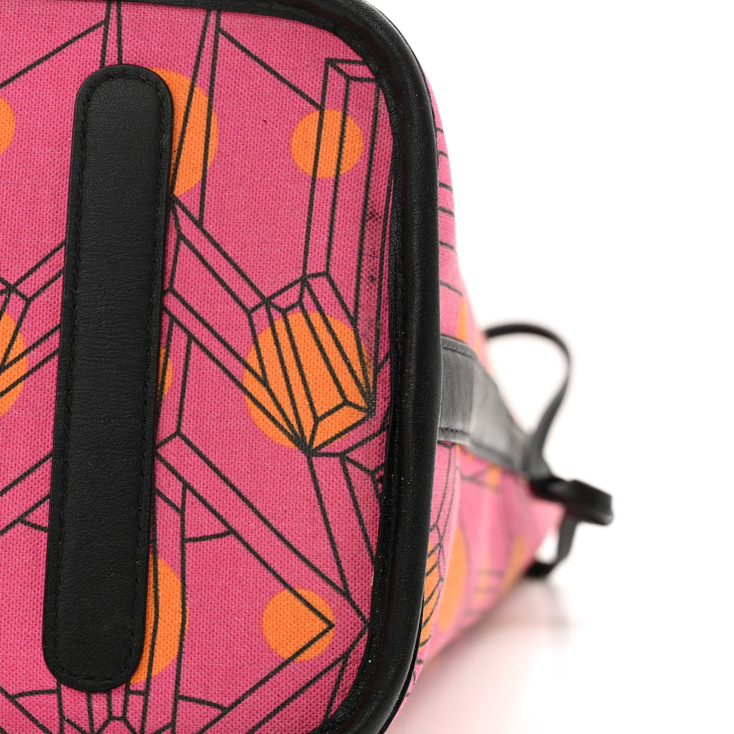 Visetos Medium Project Reversible Shopper Tote Cognac