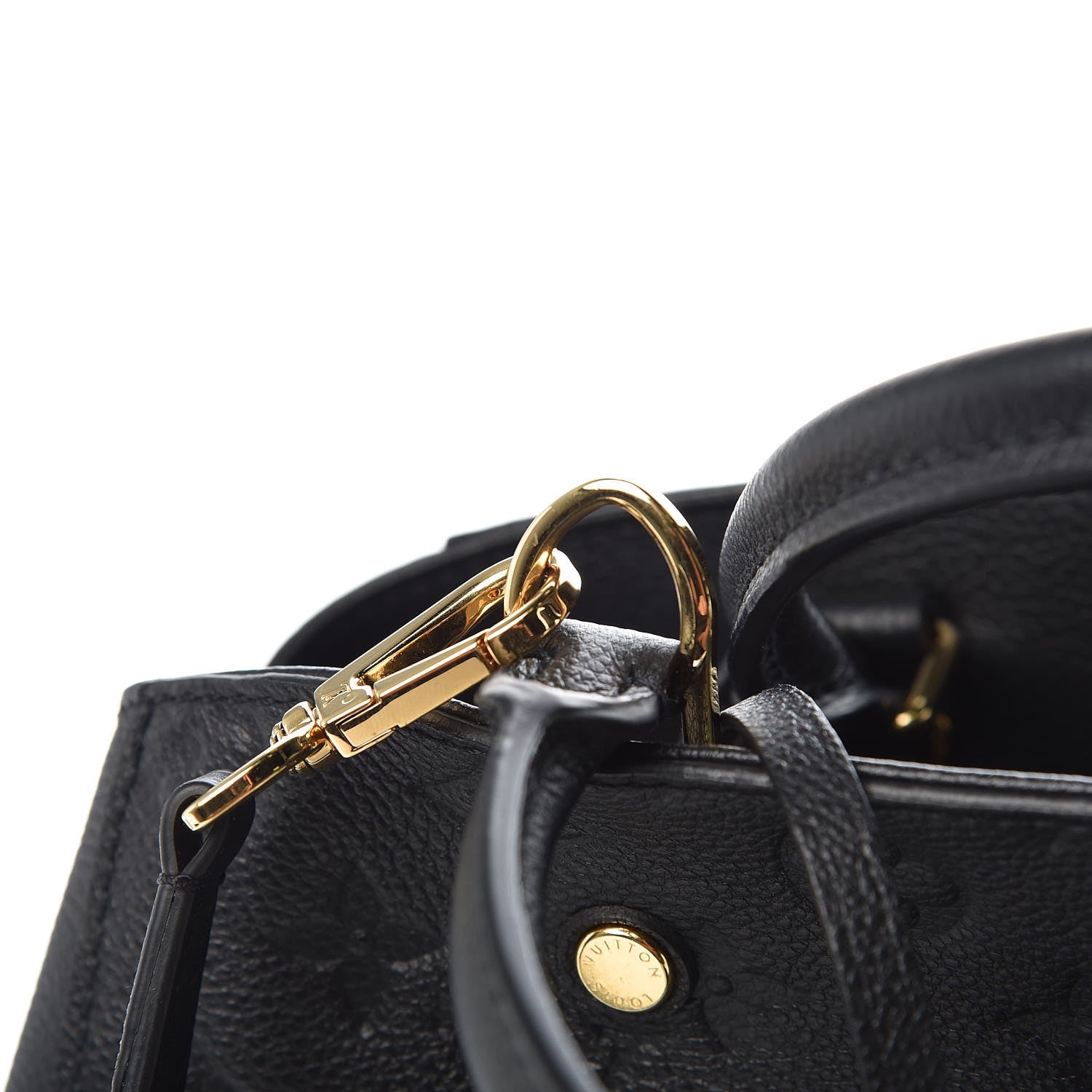 Louis Vuitton Empreinte Montaigne MM Black 9 of 9