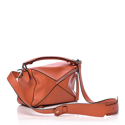 Loewe Calfskin Small Puzzle Bag Coral 3 of 11