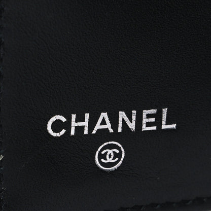 Chanel Iridescent Caviar Quilted Large Flap Wallet  Black 6 of 10