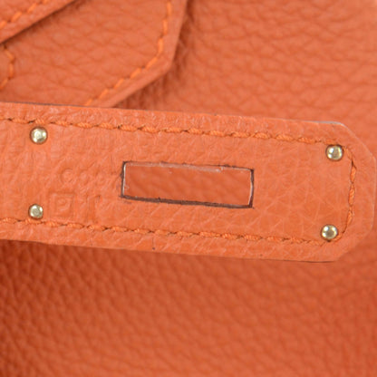 Hermes Togo Birkin 35 Orange 7 of 9