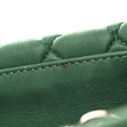 Chanel Iridescent Calfskin Quilted New Bubble Tote Vert Fonce 13 of 17
