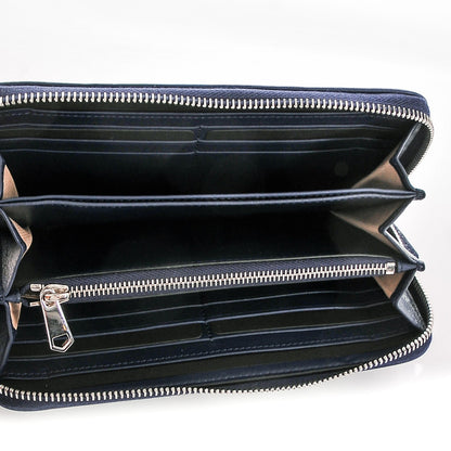 Givenchy Sugar Goatskin Pandora Zip Around Wallet Night Blue 5 of 6