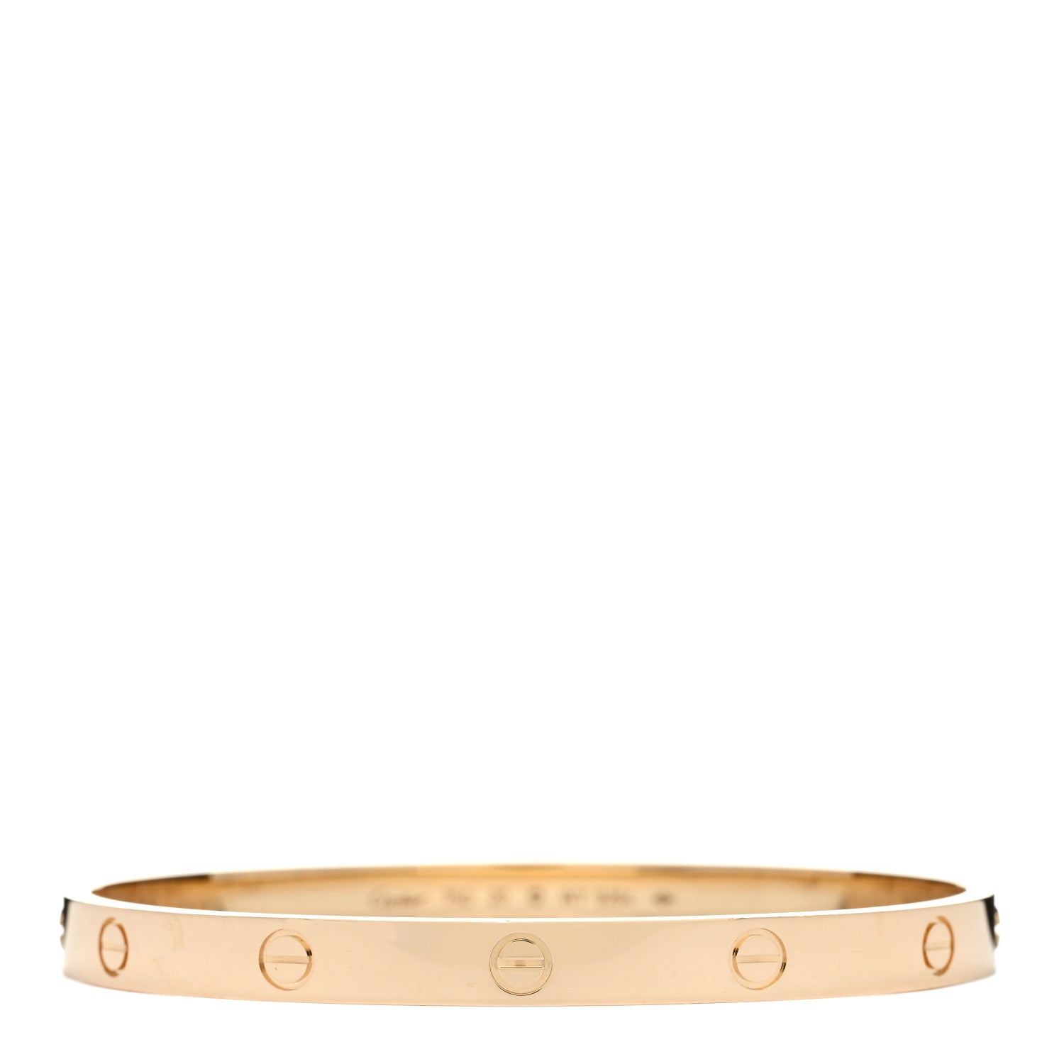 Cartier 18K Yellow Gold LOVE Bracelet 20 1 of 5