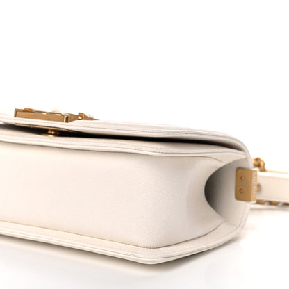 Chanel Caviar Quilted Small Boy Flap White 9 of 9