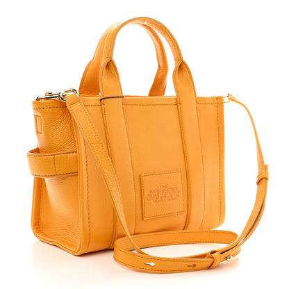 Marc Jacobs Grained Calfskin Small The Tote Bag Artisan Gold 3 of 10