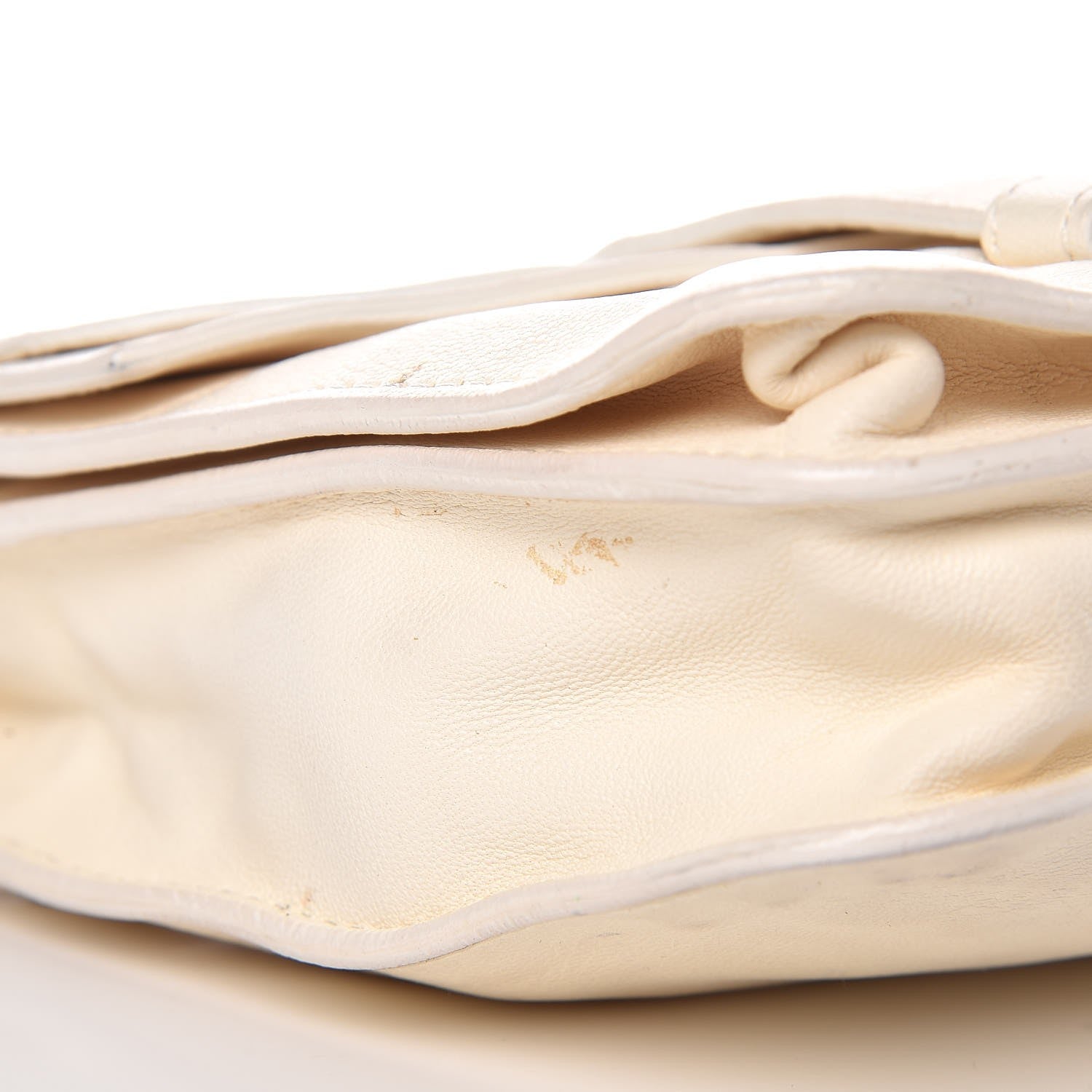 Proenza Schouler Lambskin PS1 Pochette Clutch Ivory 12 of 14