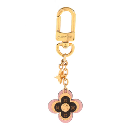 Louis Vuitton Monogram Blooming Flowers BB Bag Charm Key Holder Pink 1 of 3