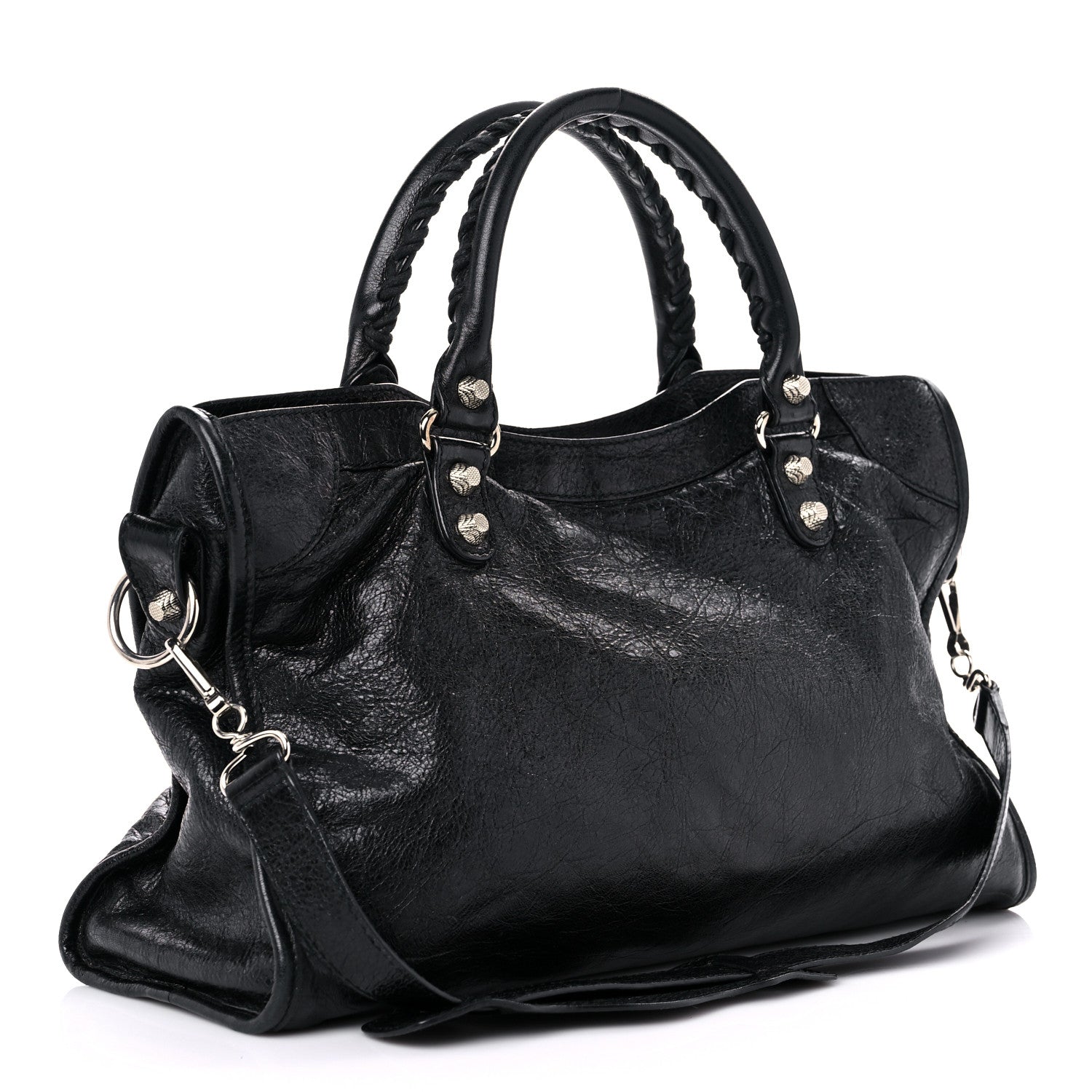Balenciaga Agneau Giant 12 Silver Hardware City Black 2 of 15