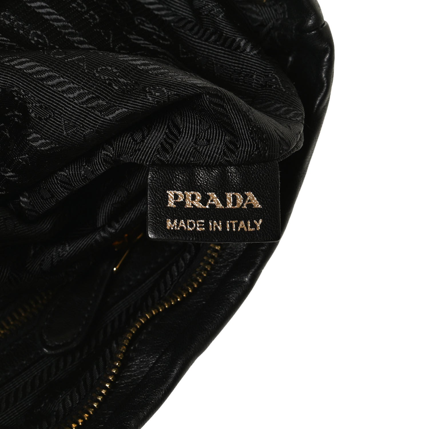 Prada Nappa Clutch Black 8 of 11