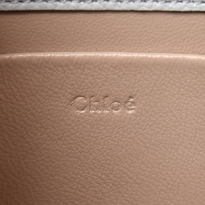 Chloe Calfskin Small Nile Bracelet Minaudiere Bag Airy Grey 7 of 8