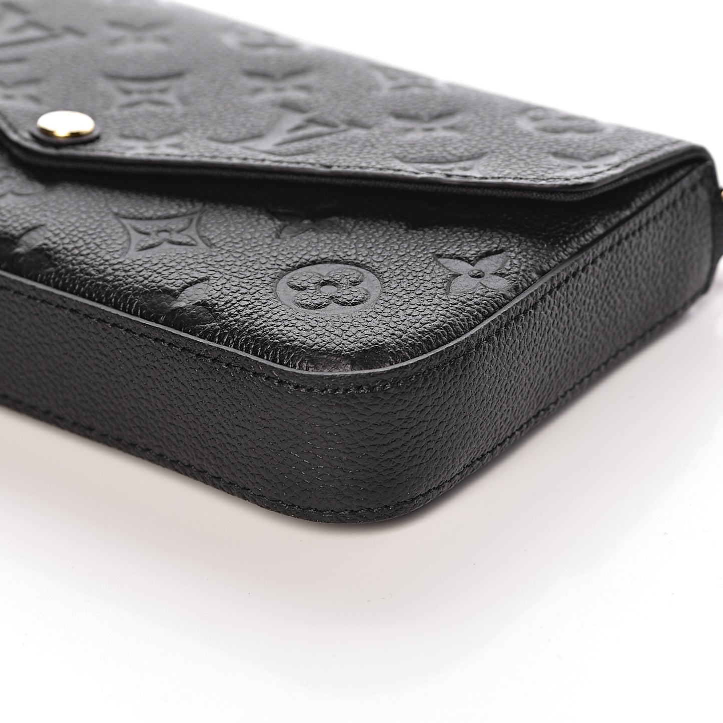 Empreinte Pochette Felicie Chain Wallet Black