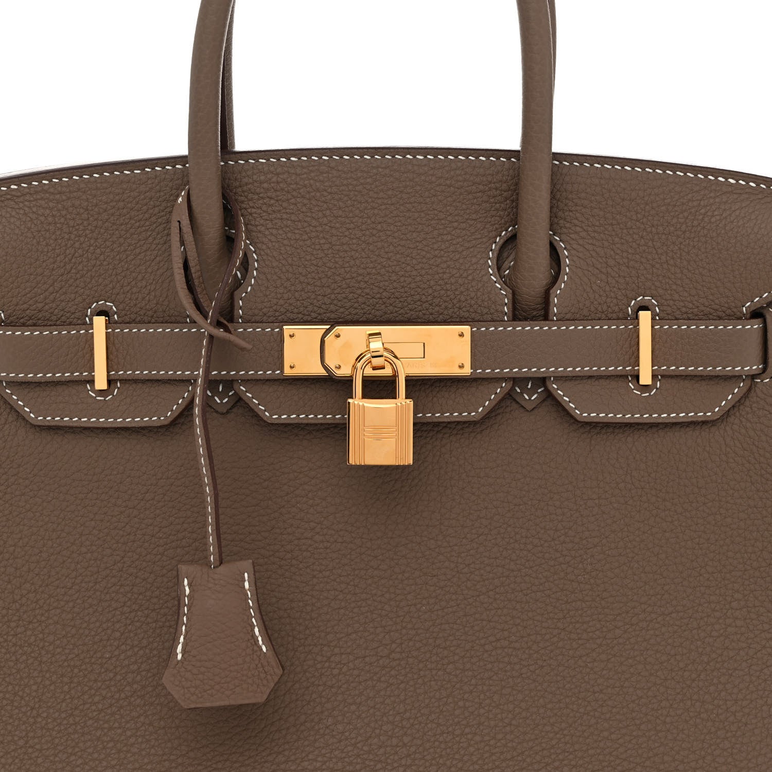 Hermes Togo Birkin 30 Etoupe 8 of 15